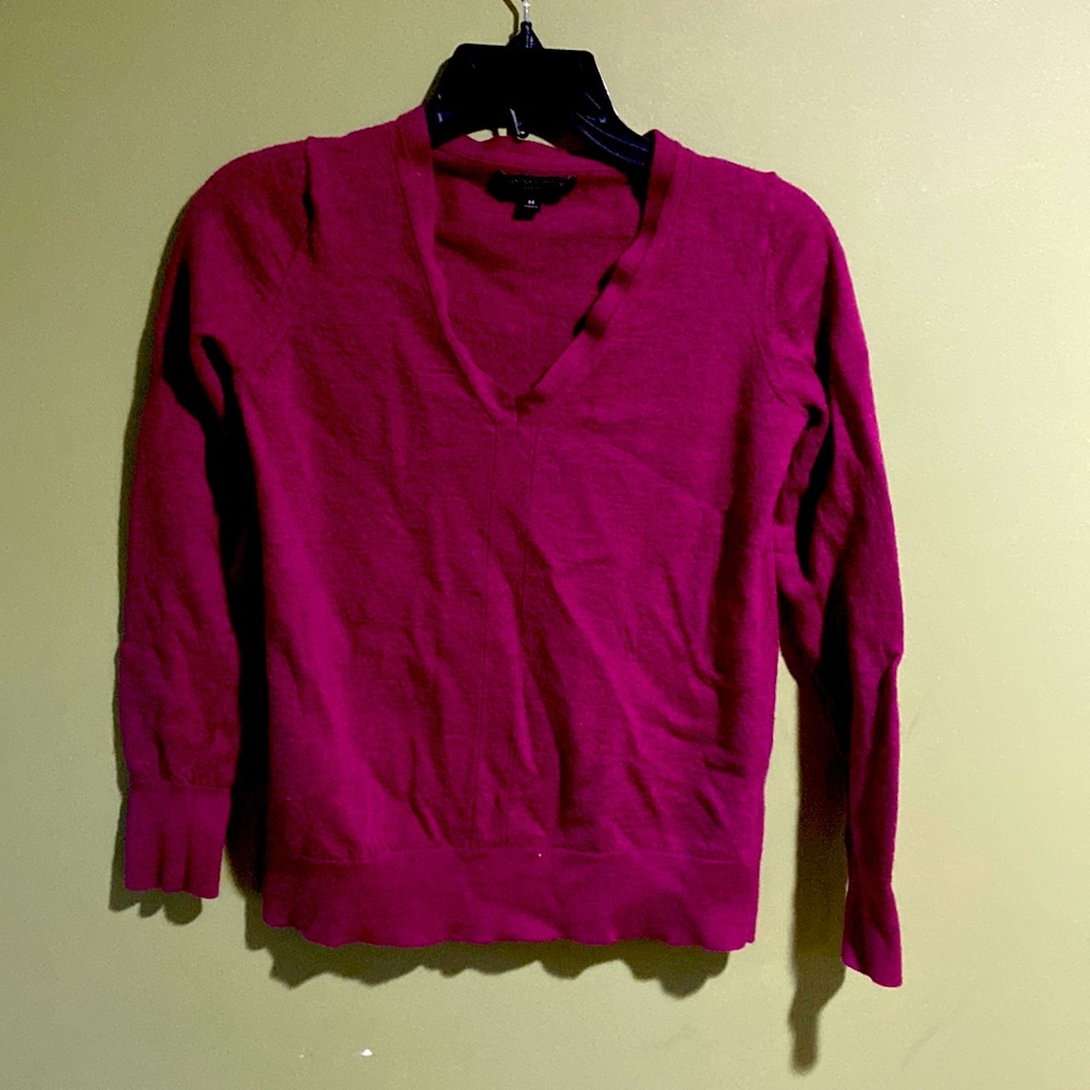 Plum colored light weight sweater
